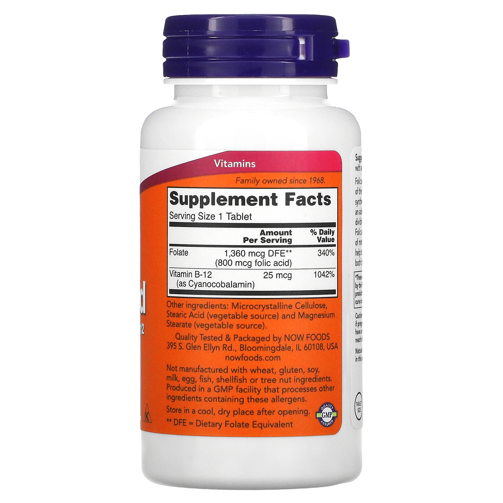 folic acid now supplements facts