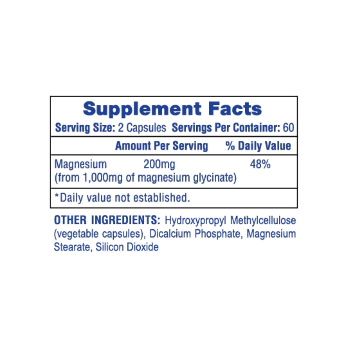 glicinato de magnesio hitech SF