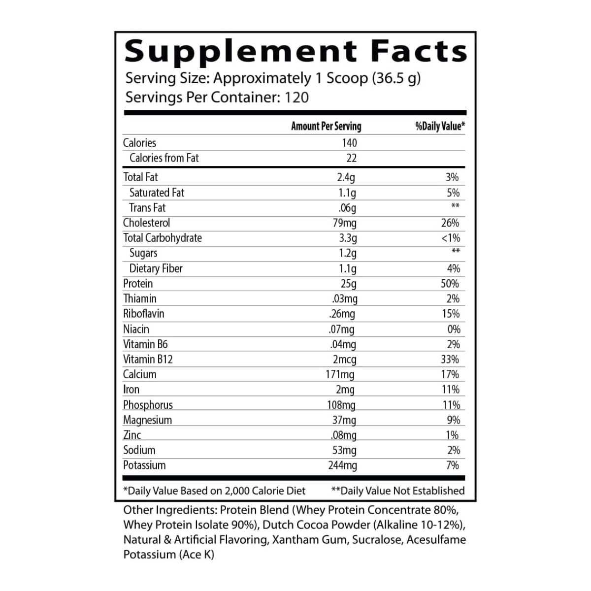 insane whey 10 lbs SF